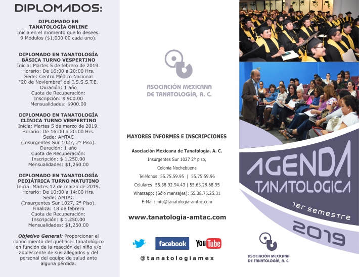 Agenda Tanatológica 2019