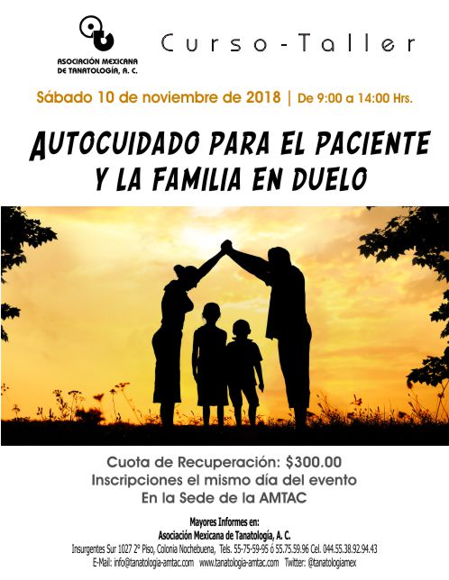 Autocuidado para el paciente y la familia en duelo