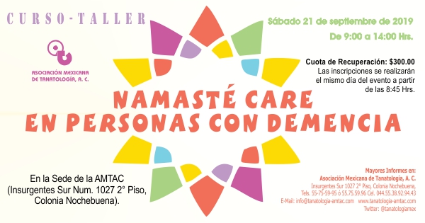 Namasté Care en personas con demencia