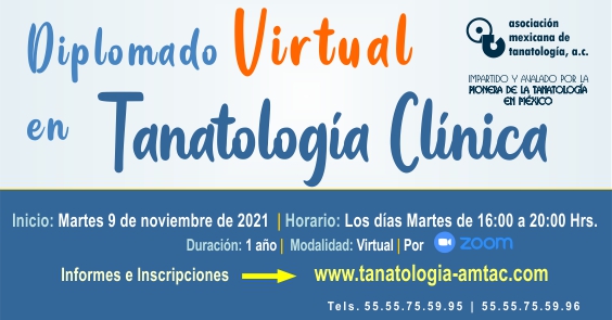 Diplomado en Tanatología Clínica 2019