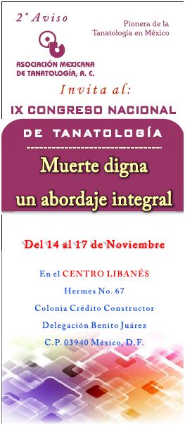 IX Congreso Nacional de Tanatología