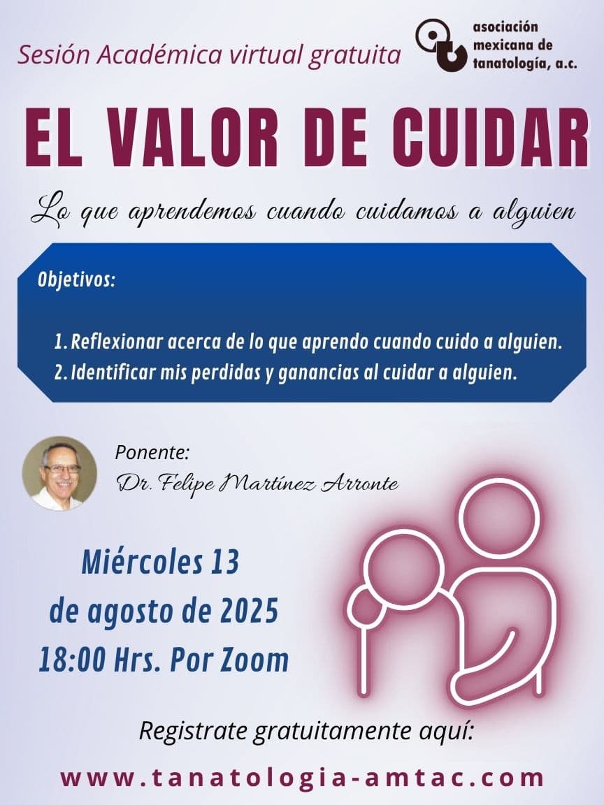 Poster del curso El valor de cuidar