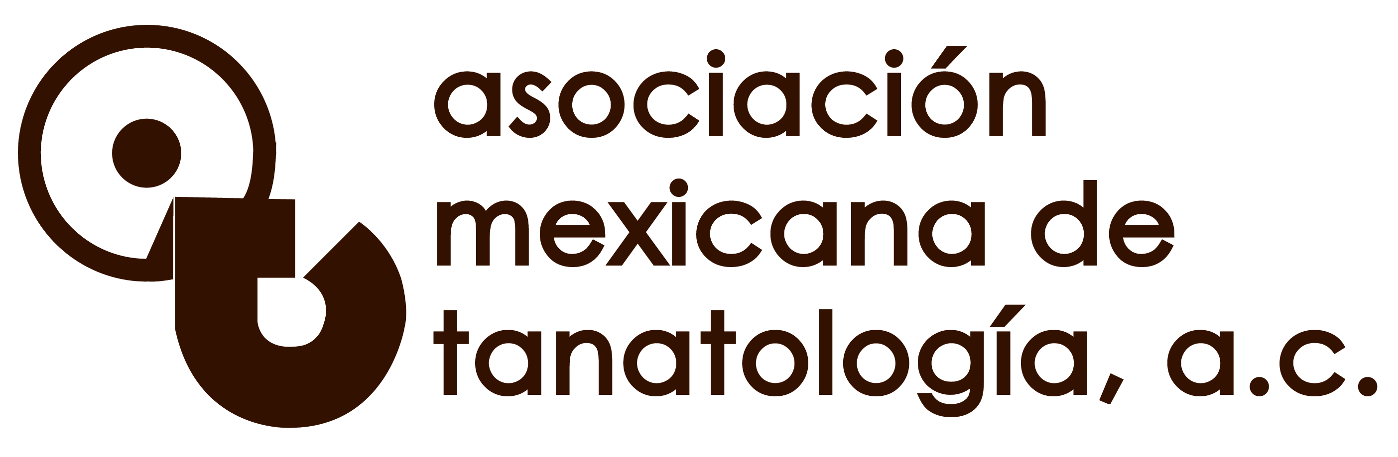 Logo de la Asociación Mexicana de Tanatología, A.C.
