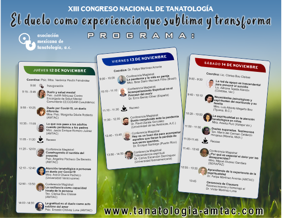 XIII Congreso Nacional de Tanatología